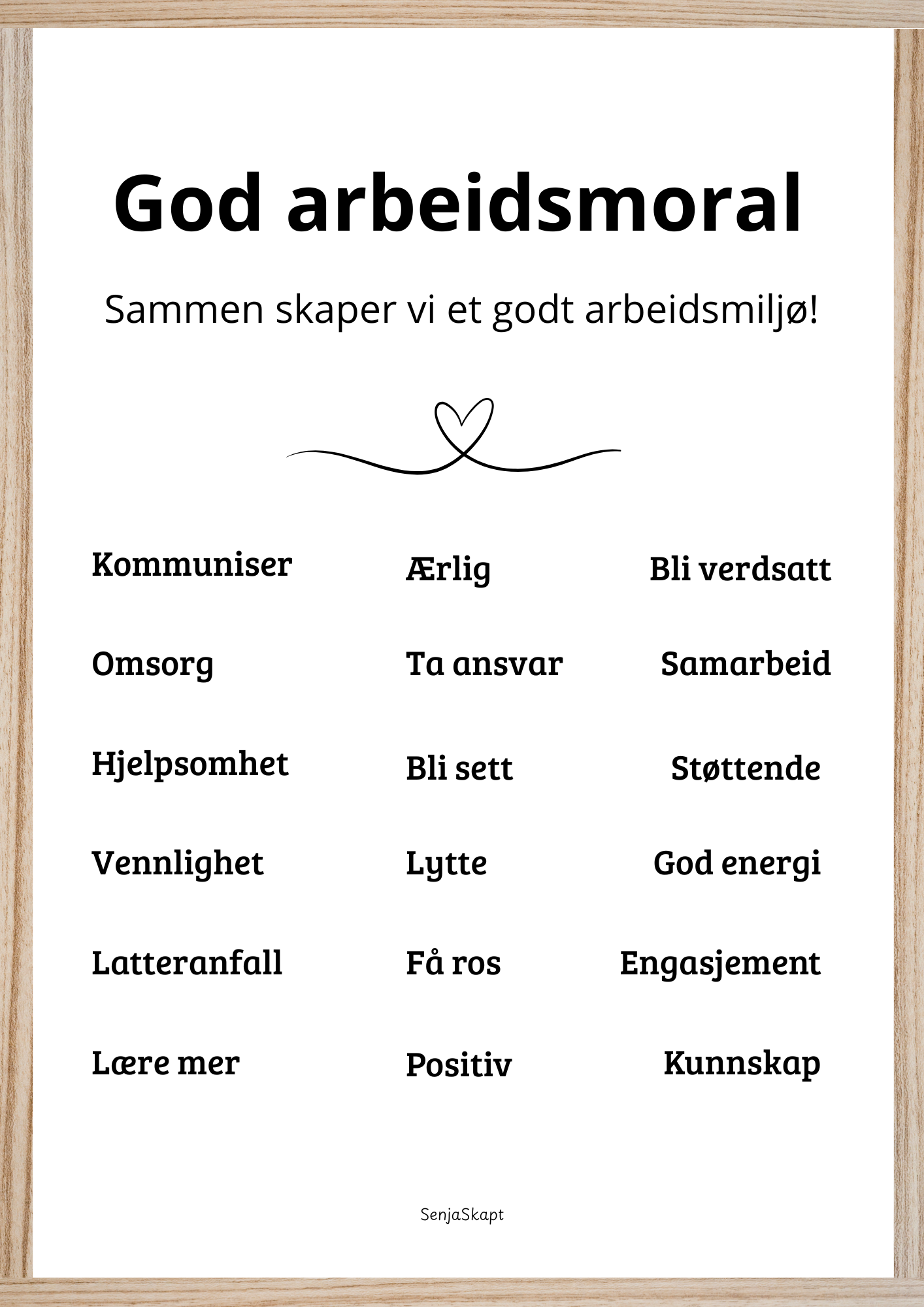 God arbeidsmoral