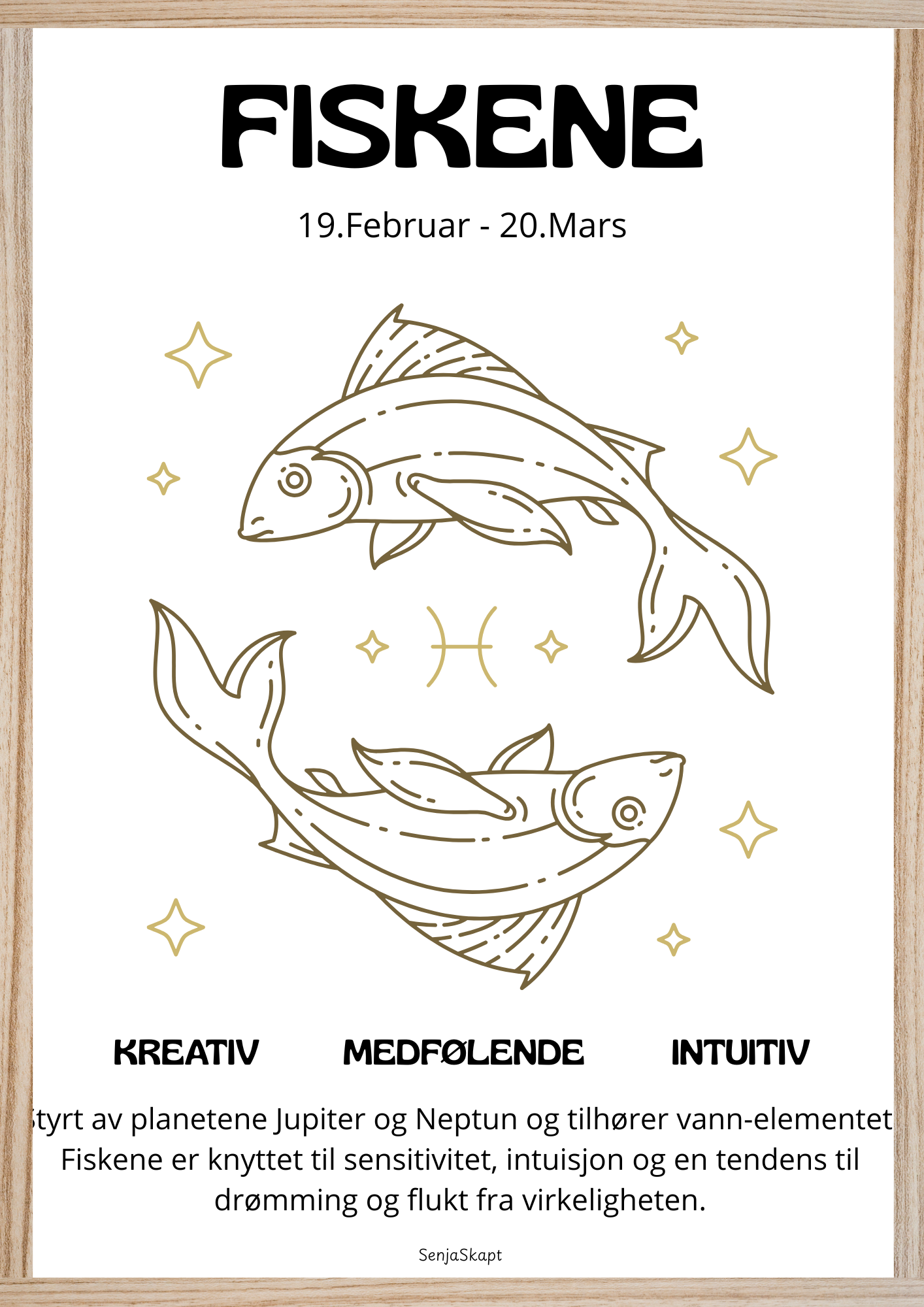 Stjernetegn - fiskene