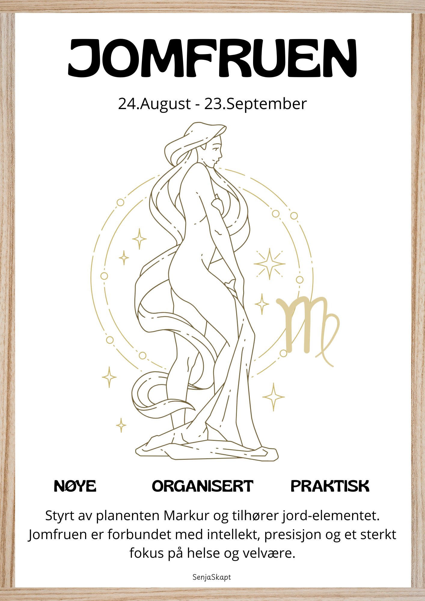Stjernetegn - jomfruen