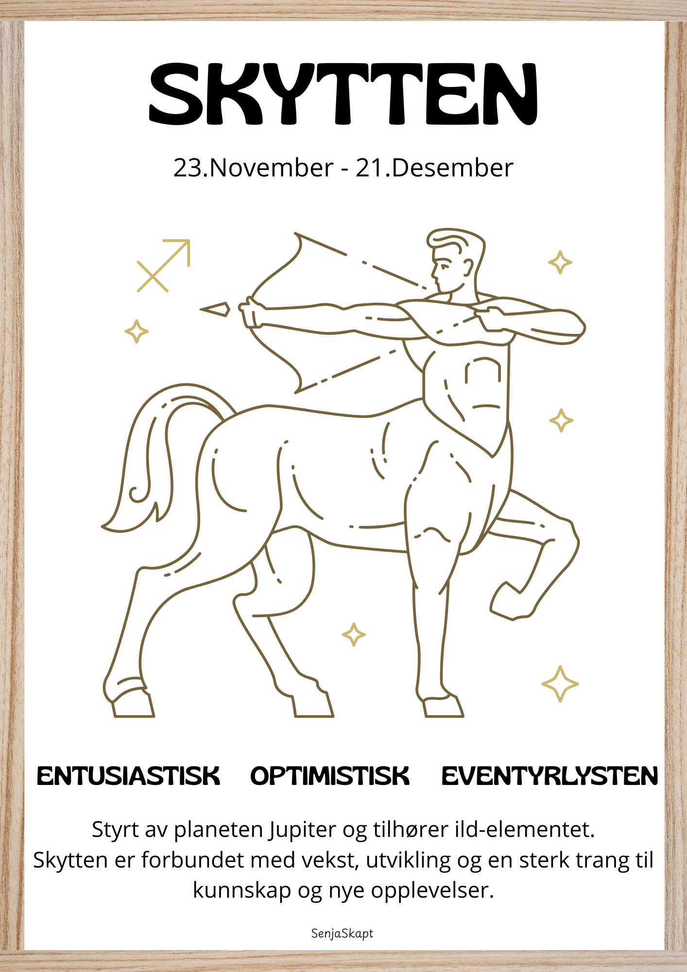 Stjernetegn - skytten