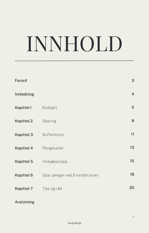 E-bok om Personlig Økonomi