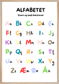 Alfabetet plakat