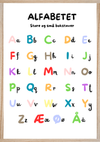 Alfabetet plakat