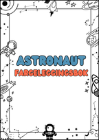 Astronaut fargeleggingsbok