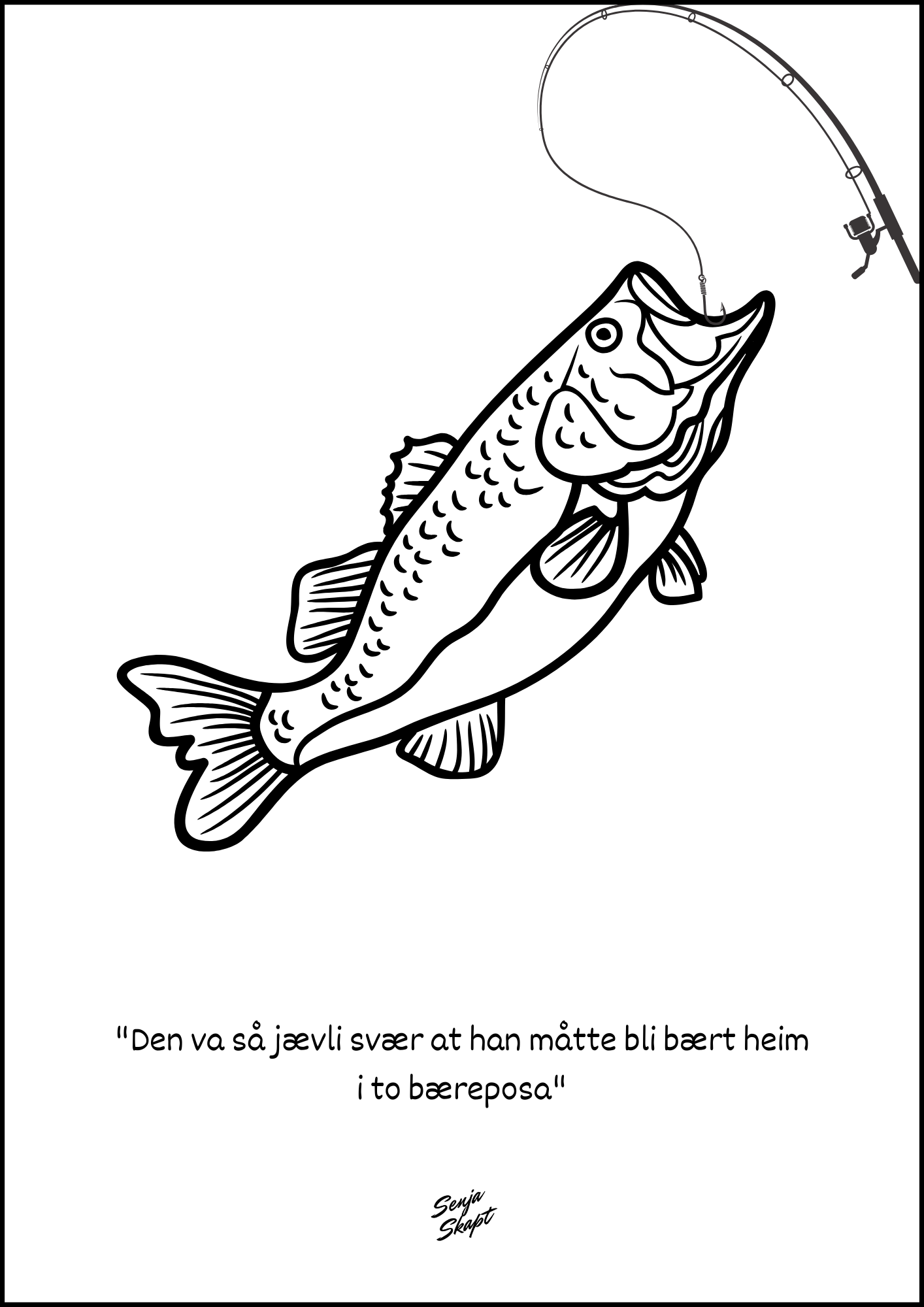 Fiske plakat