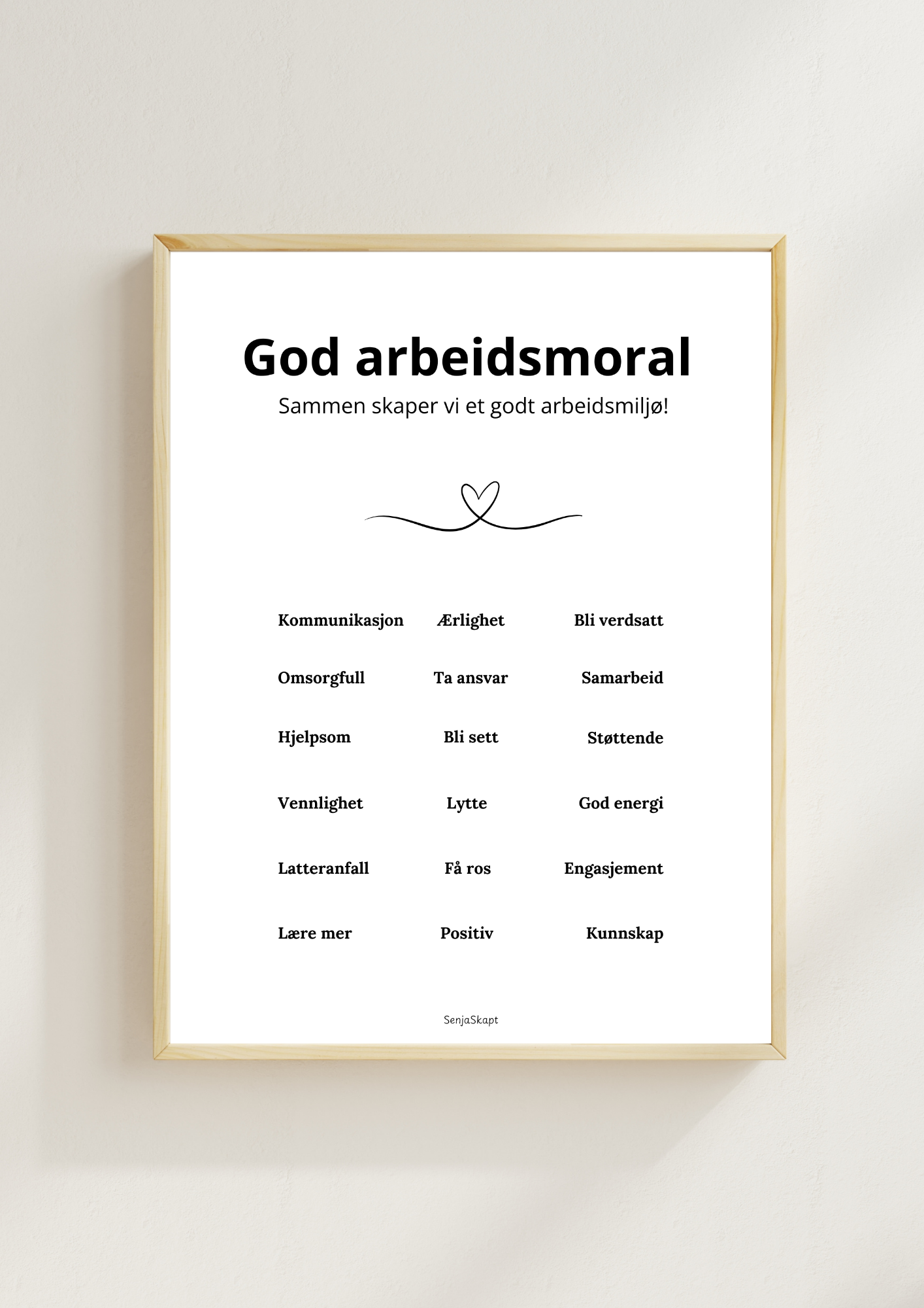 God arbeidsmoral