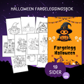Halloween fargelegging