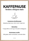 Kaffepause plakat
