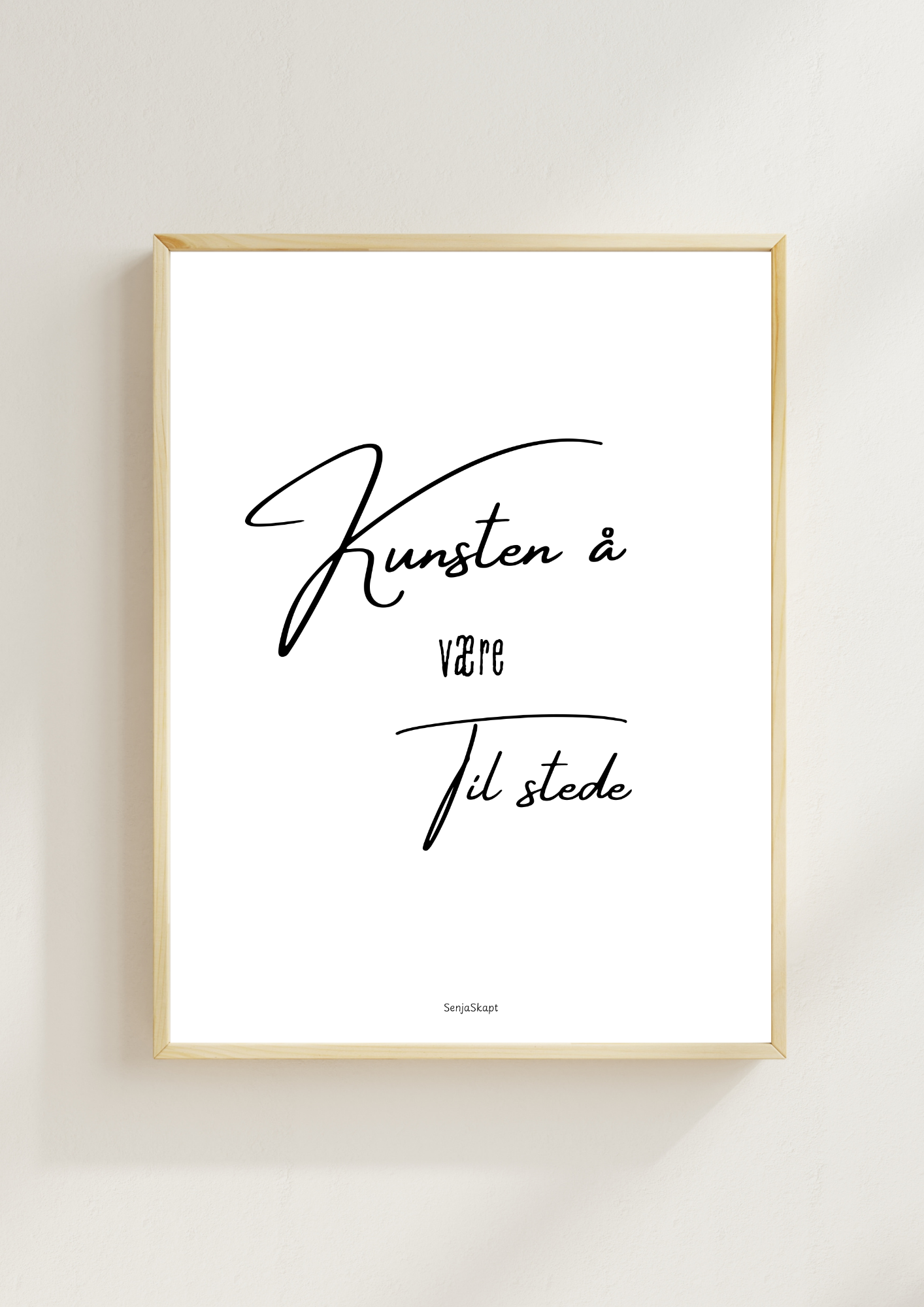 Kunsten å være til stede