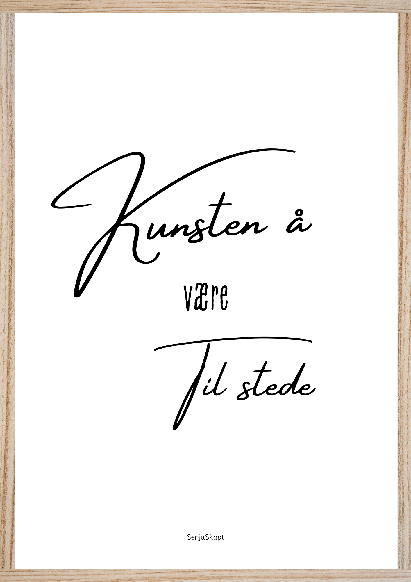 Kunsten å være til stede