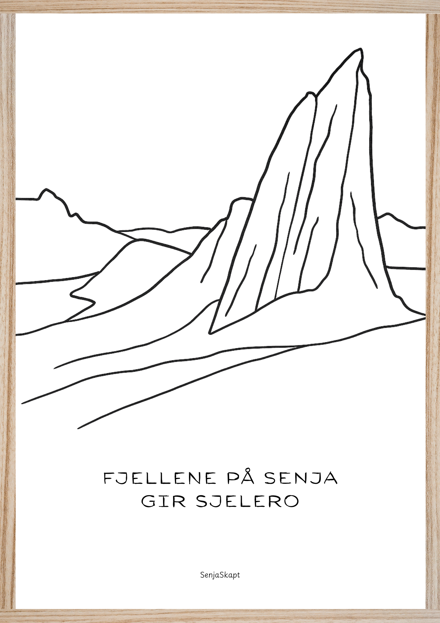 Fjellene på Senja gir sjelero