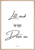 Litt vind har ingen daua av