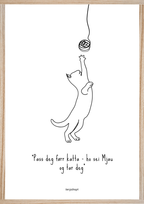 Pass deg førr katta - ho sei Mjau og tar deg