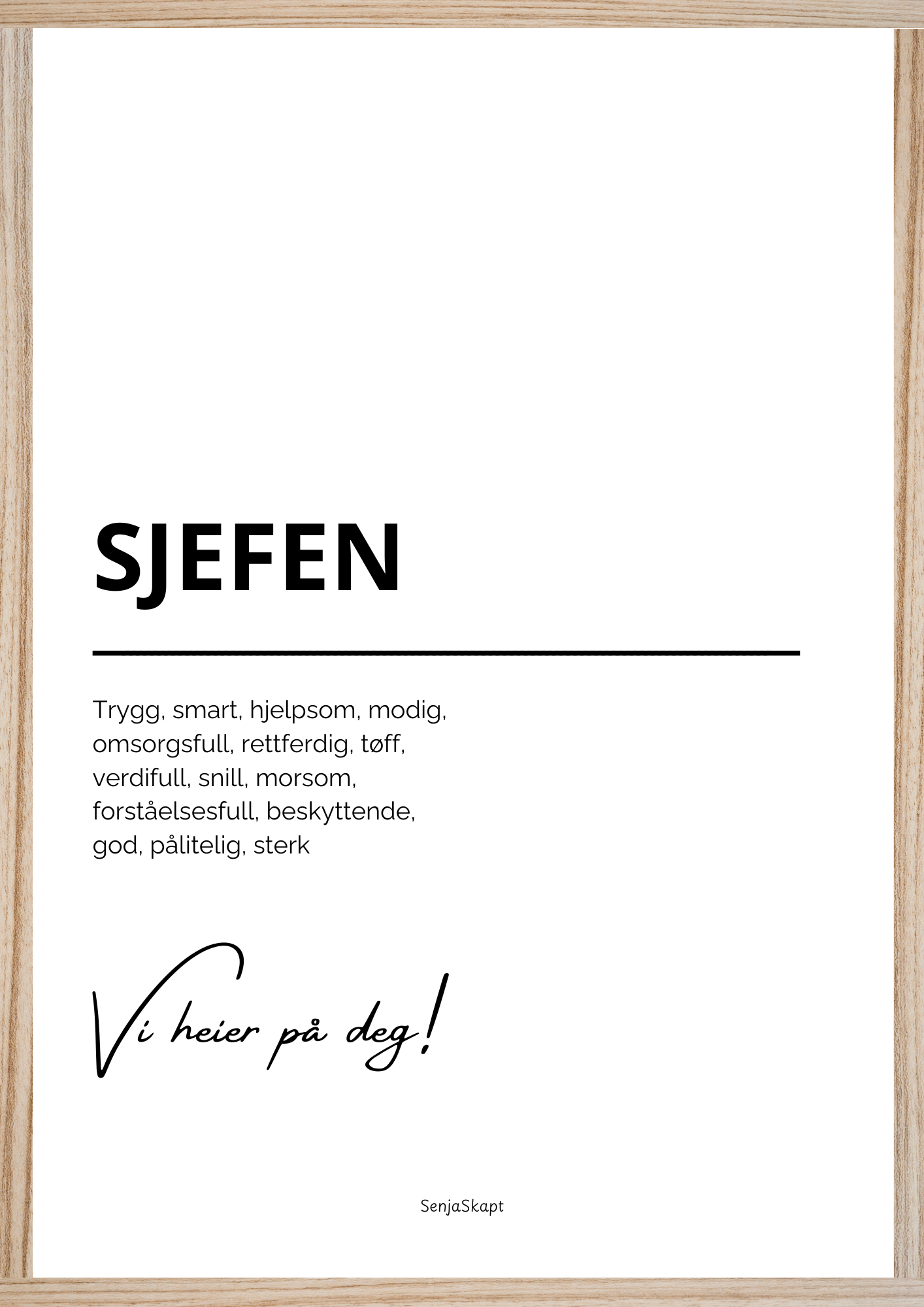 Sjefen