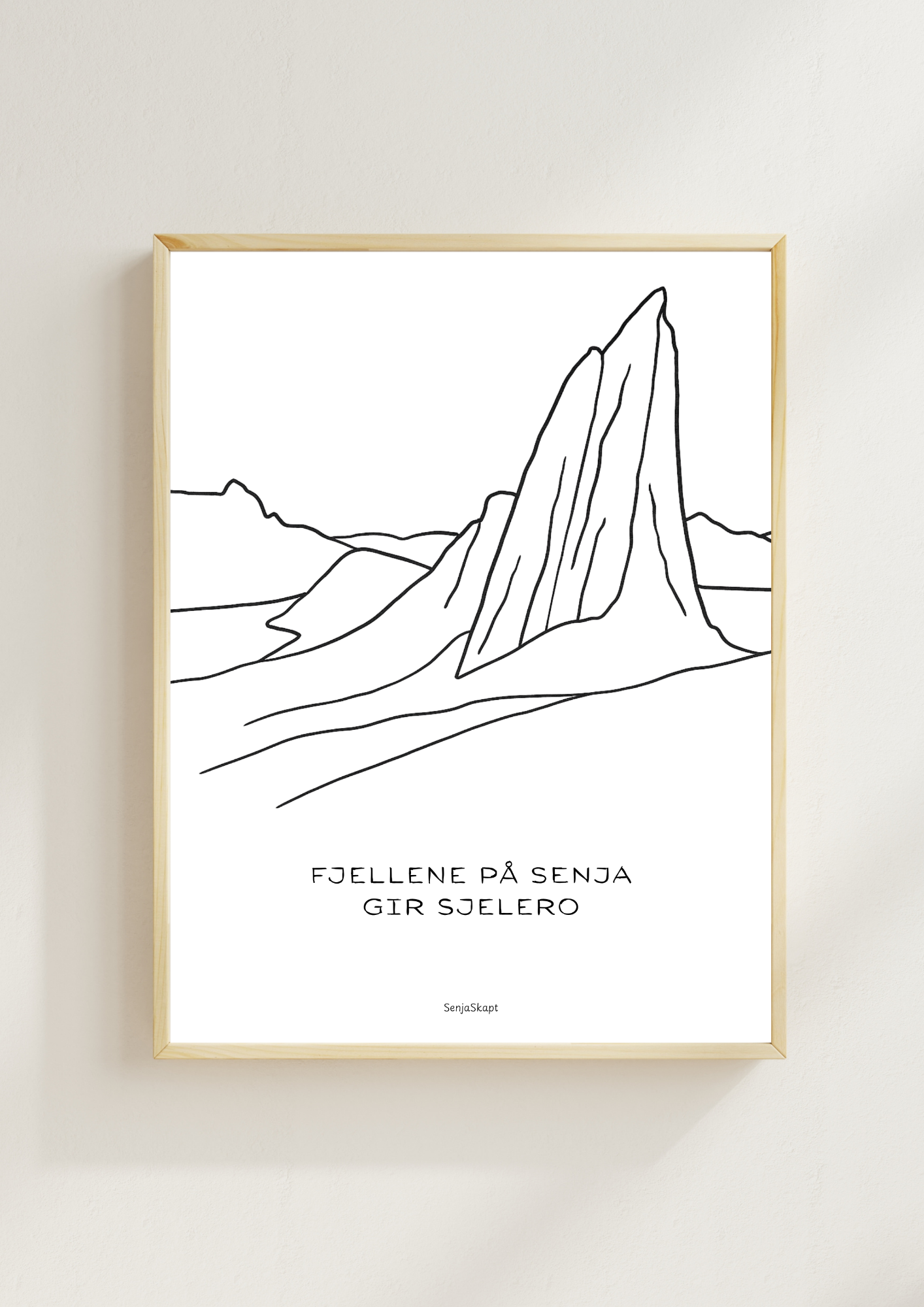 Fjellene på Senja gir sjelero